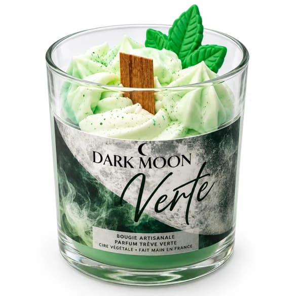 Bougie Trêve verte